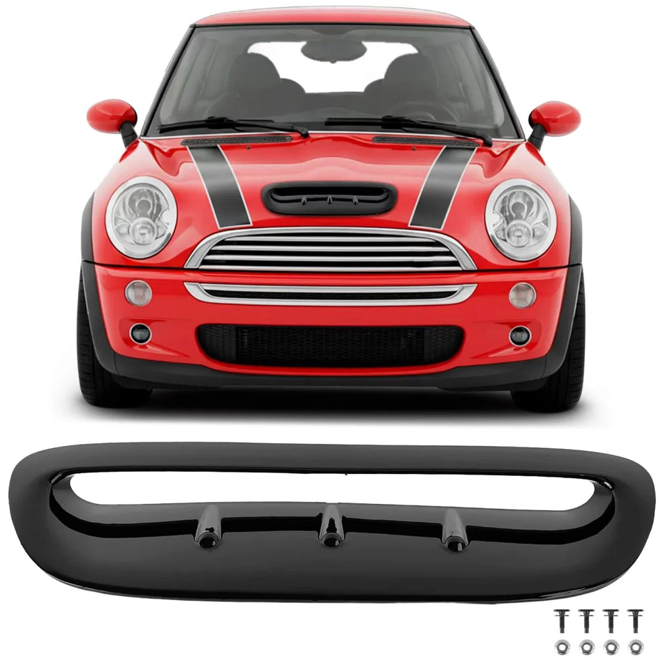 Cofano Presa Aria Lucido Nero per Mini Cooper S R50 R53 02-06