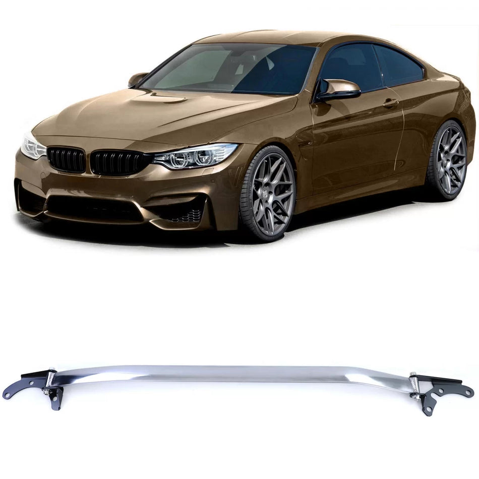 Barra Rinforzo Anteriore Alluminio 3 Pezzi per BMW Serie 4 F32 F33 F36 13-18