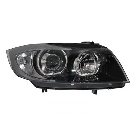 Fari Angel Eyes Anteriori Neri per BMW Serie 3 E90 E91 2005-2011
