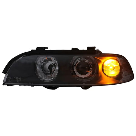 Fari Angel Eyes Neri per BMW Serie 5 E39 1995-2000