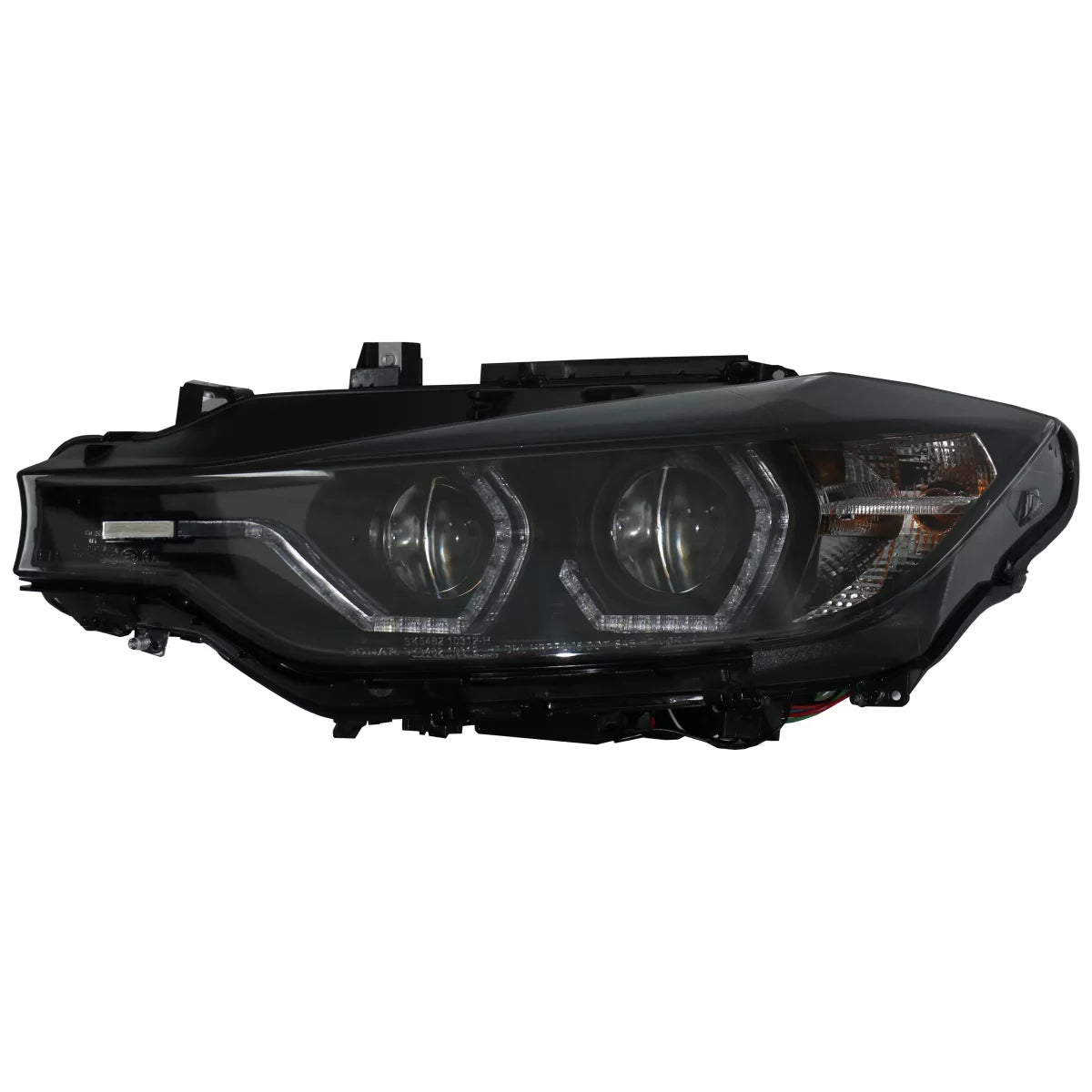 Fari Angel Eyes LED Luci Diurne Anteriori per BMW Serie 3 F30 F31 2011-2015