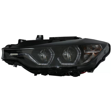 Fari Angel Eyes LED Luci Diurne Anteriori per BMW Serie 3 F30 F31 2011-2015