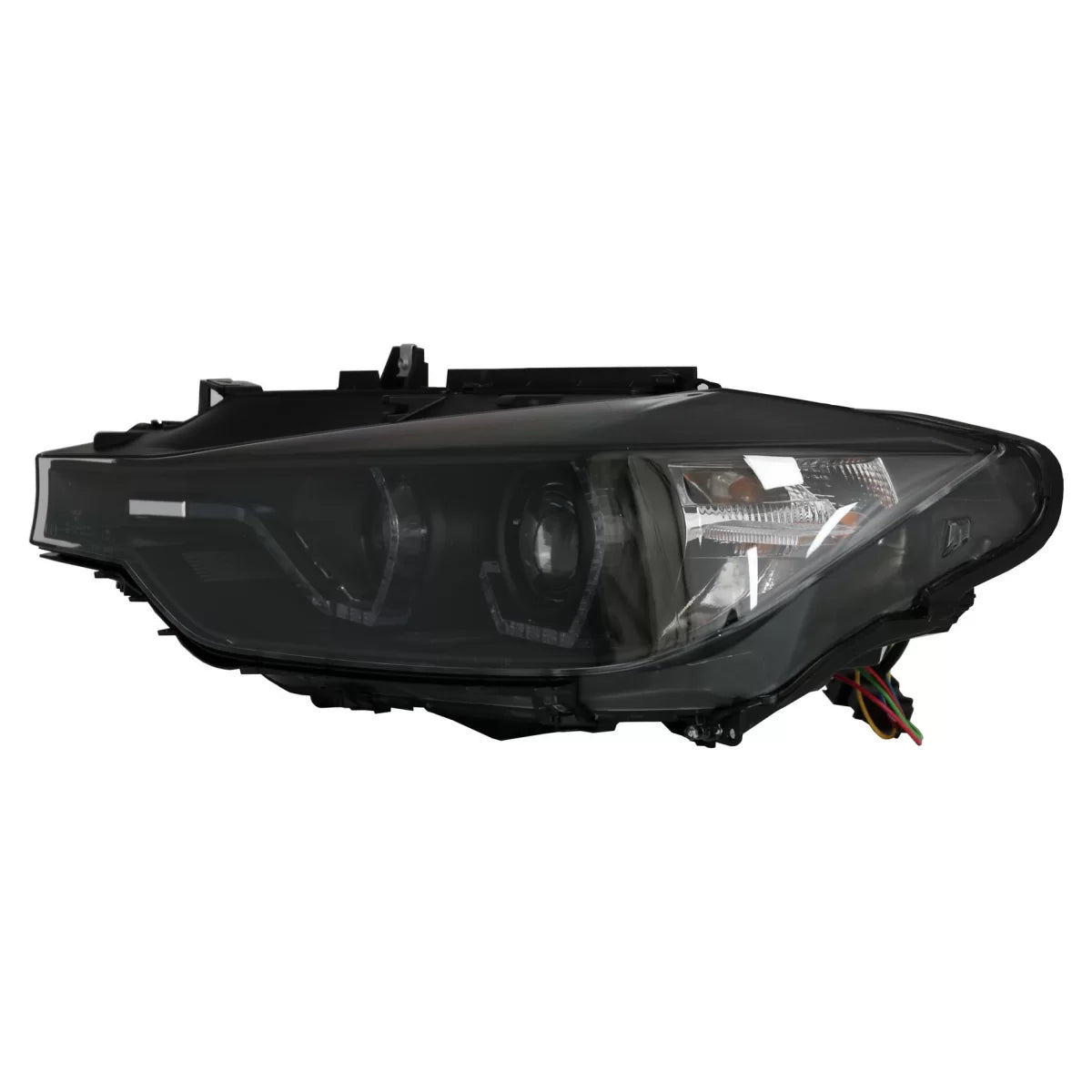 Fari Angel Eyes LED Luci Diurne Anteriori per BMW Serie 3 F30 F31 2011-2015