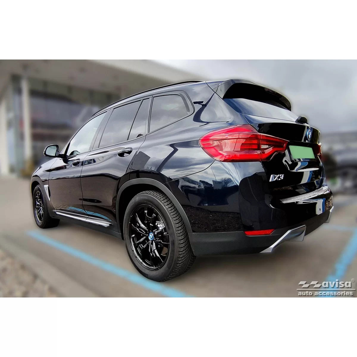 Paraurti Posteriore Protezione Cromata per BMW Ix G08 dal 2020