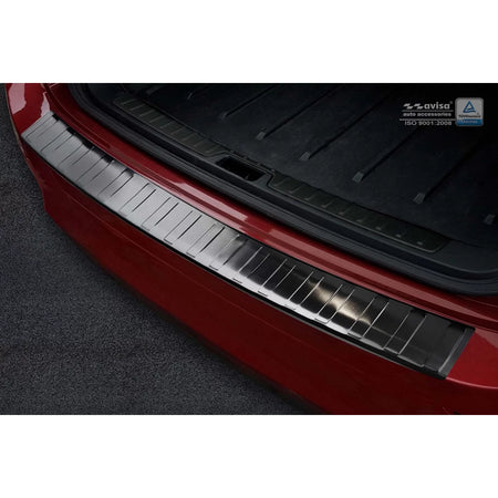 Paraurti Posteriore Protezione Nero Lucido per BMW X6 E71 2009-2014