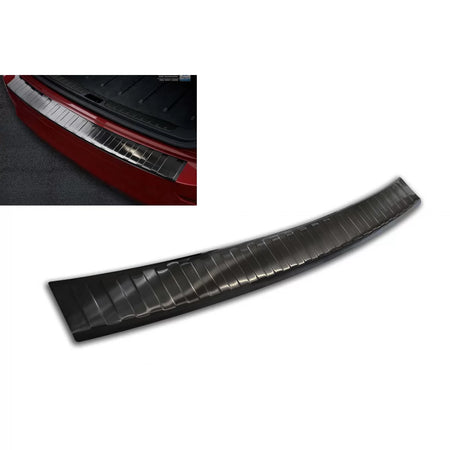 Paraurti Posteriore Protezione Nero Lucido per BMW X6 E71 2009-2014
