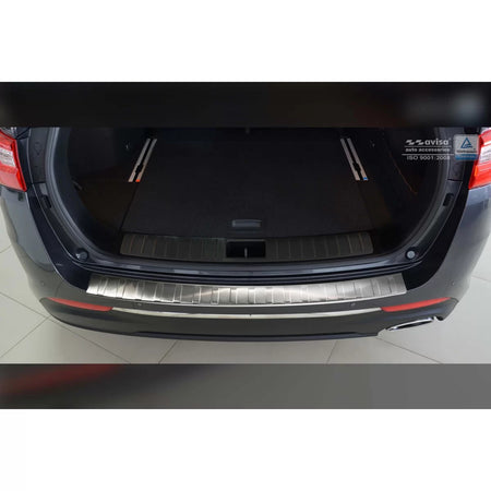 Paraurti Posteriore Protezione Cromata per Kia Optima Station Wagon 2016-2018
