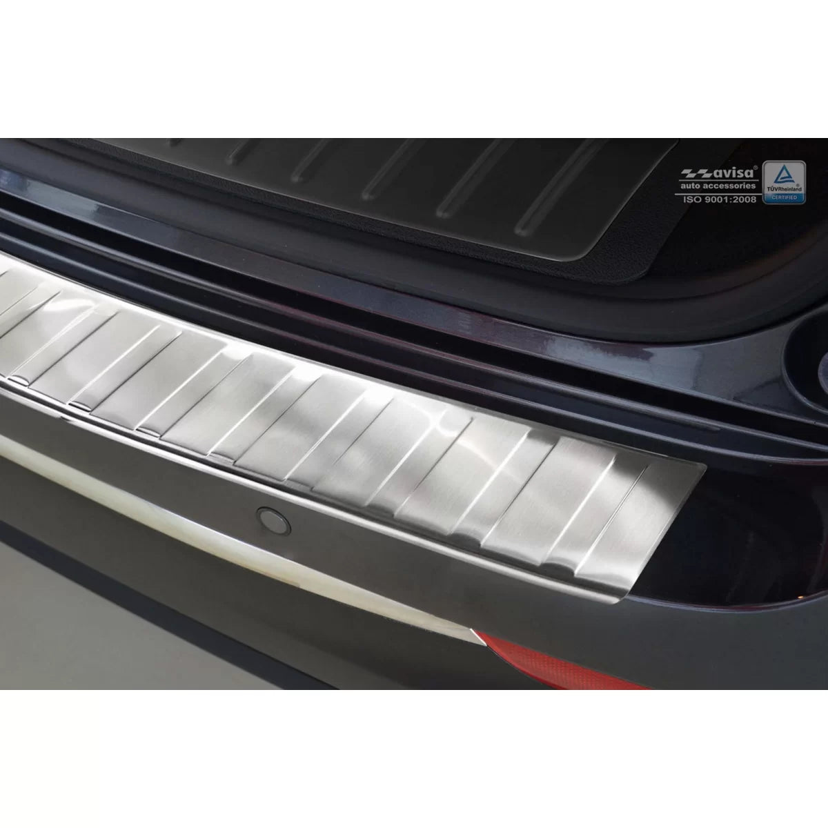 Paraurti Posteriore Protezione Cromata per Kia Optima Station Wagon 2016-2018