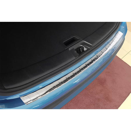Paraurti Posteriore con Protezione Cromata per Nissan Qashqai 2017-2021