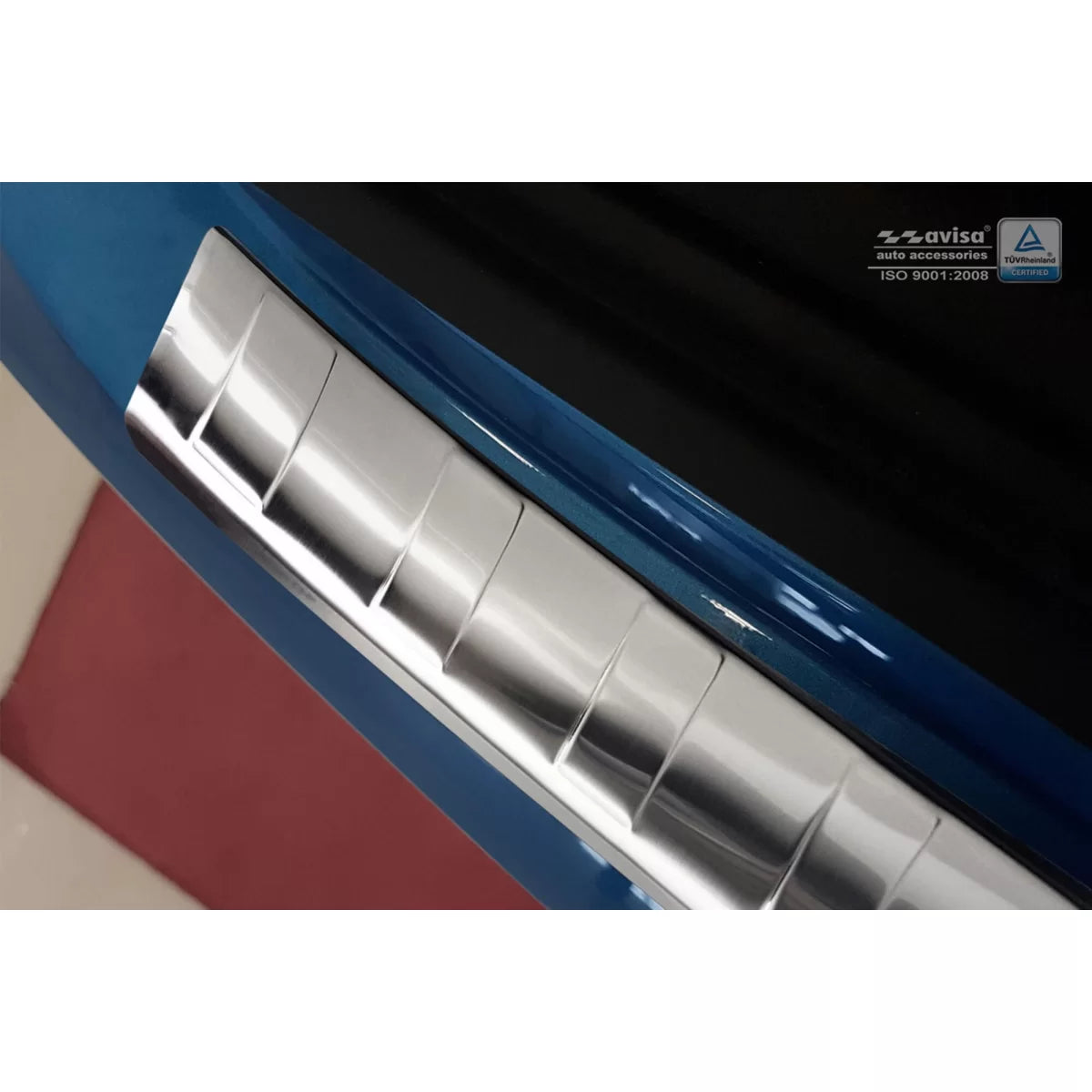 Paraurti Posteriore con Protezione Cromata per Nissan Qashqai 2017-2021