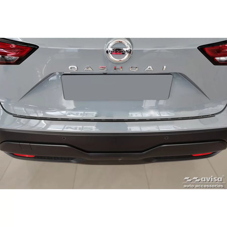 Paraurti Posteriore Protezione Nero Lucido per Nissan Qashqai dal 2021