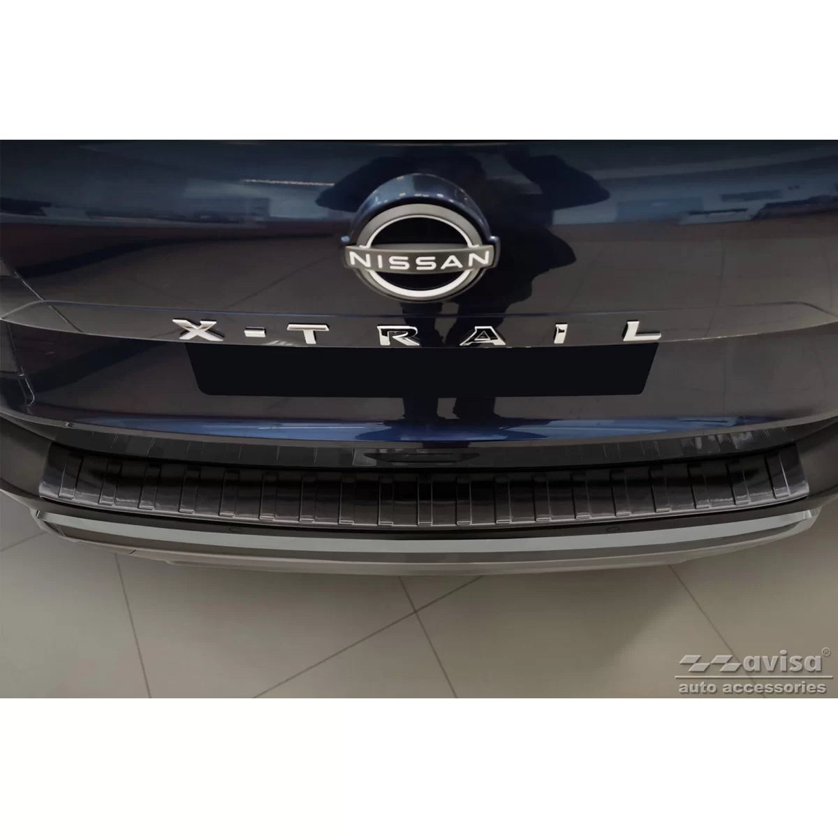 Paraurti Posteriore Protezione Nero Lucido per Nissan X-Trail T33 dal 2021