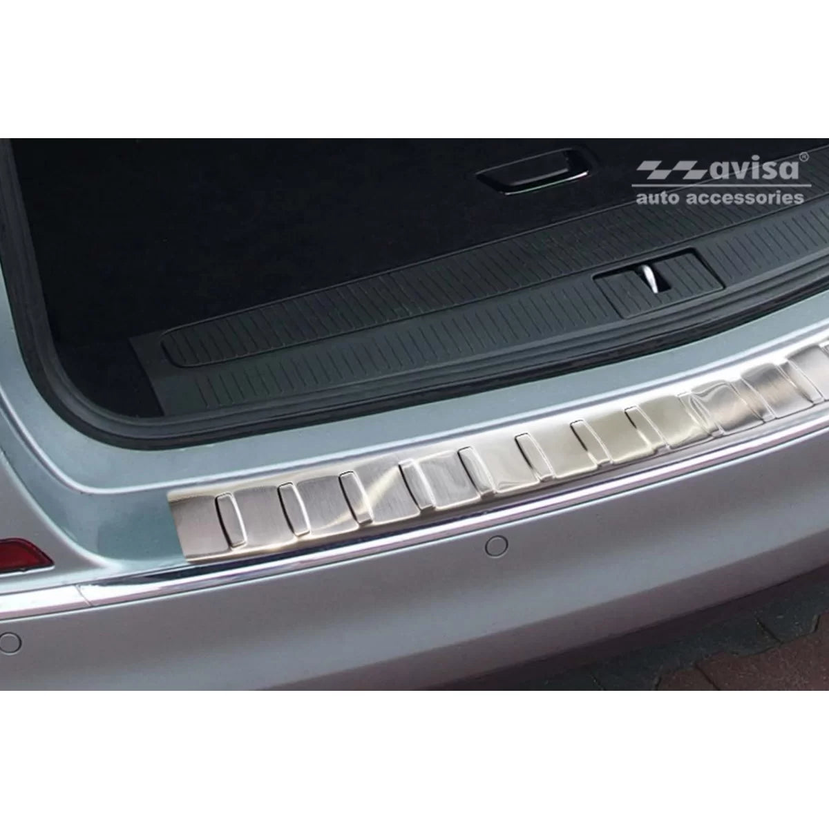 Paraurti Posteriore Protezione Cromata per Opel Astra 5 Porte 2012-2015
