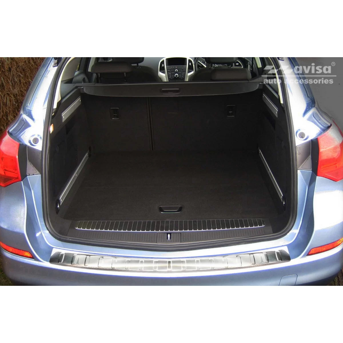 Paraurti Posteriore Protezione Cromata per Opel Astra 5 Porte 2012-2015