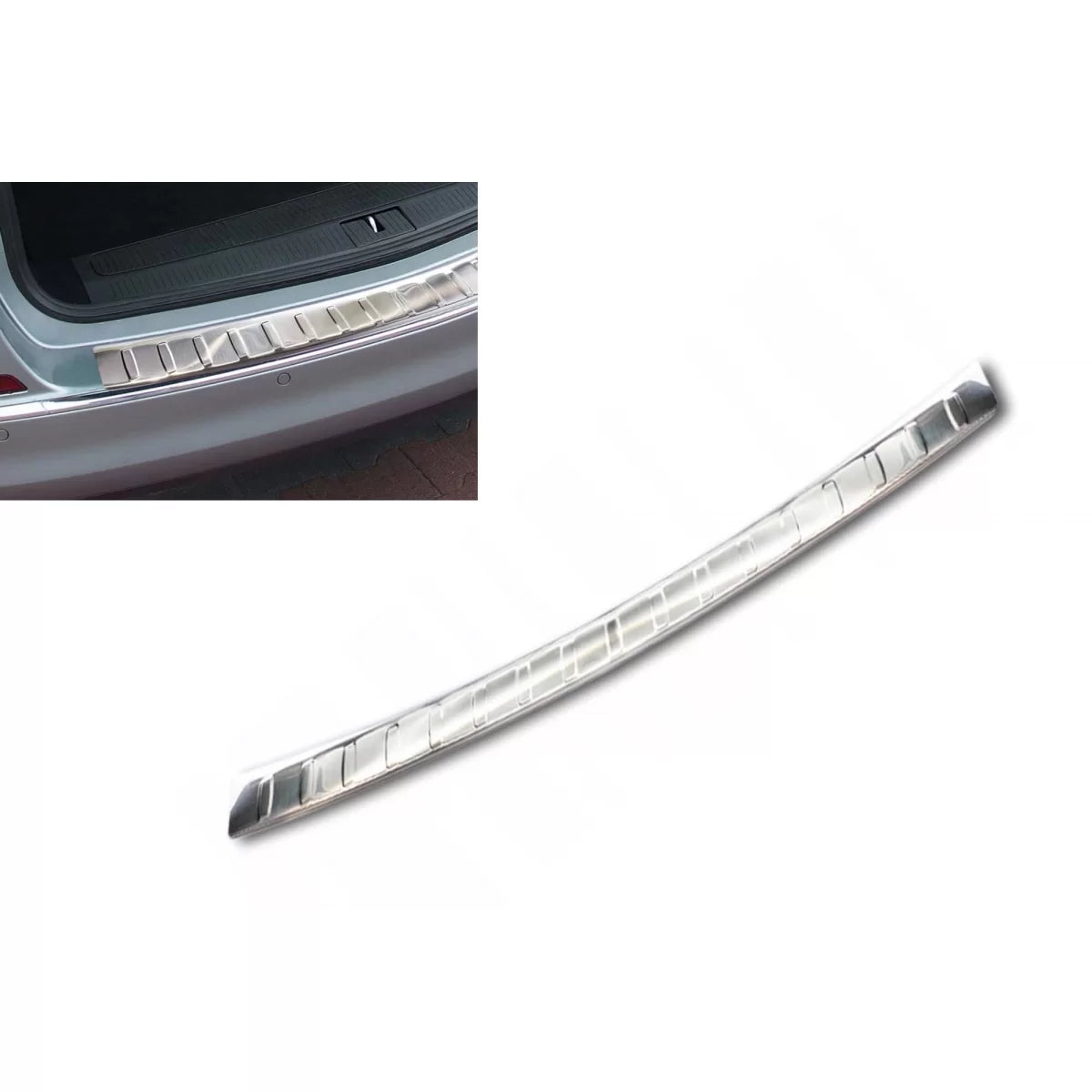 Paraurti Posteriore Protezione Cromata per Opel Astra 5 Porte 2012-2015