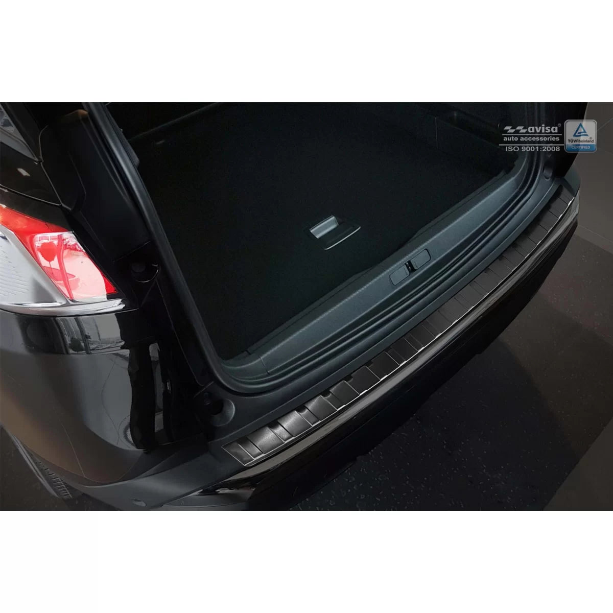 Paraurti Posteriore Protezione Nero Lucido per Peugeot 3008 dal 2016