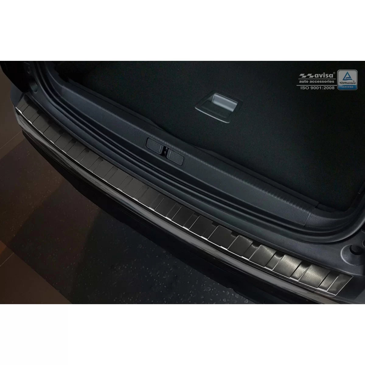 Paraurti Posteriore Protezione Nero Lucido per Peugeot 3008 dal 2016