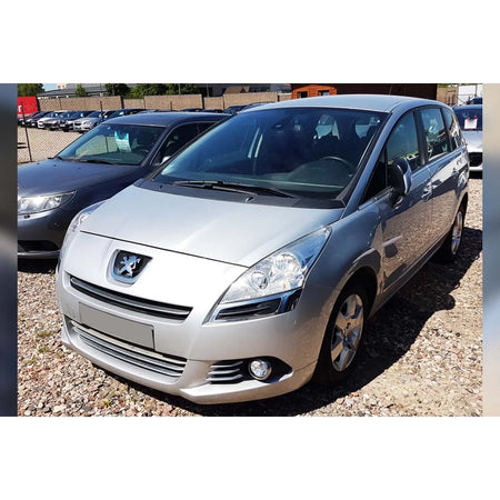 Paraurti Posteriore Protezione Nero Lucido per Peugeot 5008 2009-2017