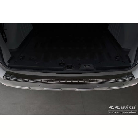 Paraurti Posteriore Protezione Nero Lucido per Renault Express Van 4 Porte