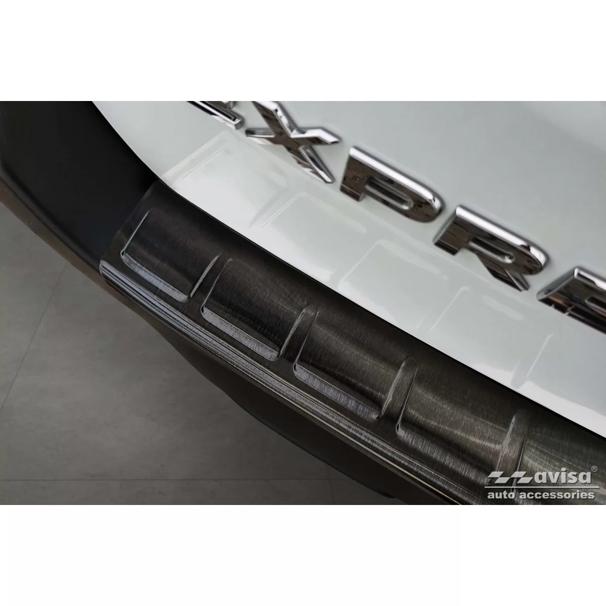 Paraurti Posteriore Protezione Nero Lucido per Renault Express Van 4 Porte