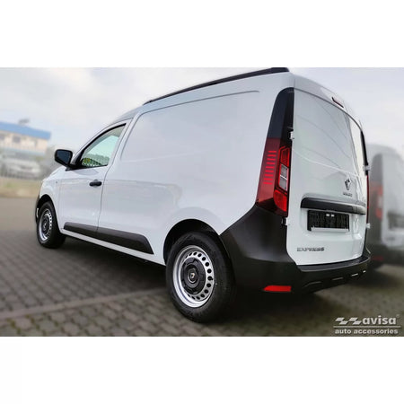 Paraurti Posteriore Protezione Nero Lucido per Renault Express Van 4 Porte