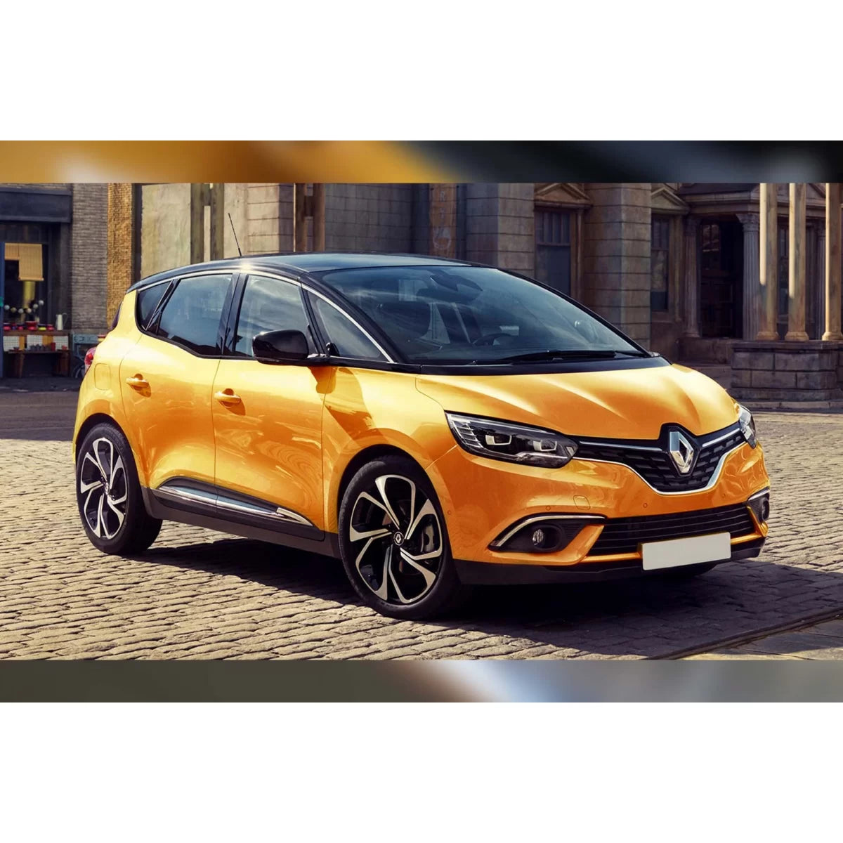 Paraurti Posteriore Protezione Cromata per Renault Scenic dal 2016