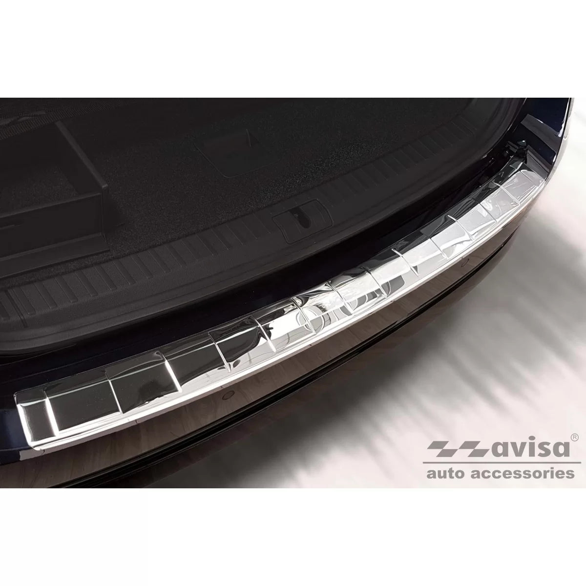 Paraurti Posteriore Protezione Cromata per Skoda Octavia Combi dal 2019