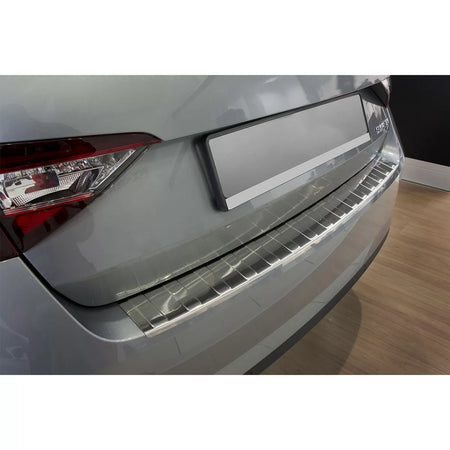 Paraurti Posteriore Protezione Cromata per Skoda Superb Liftback 2015-2019