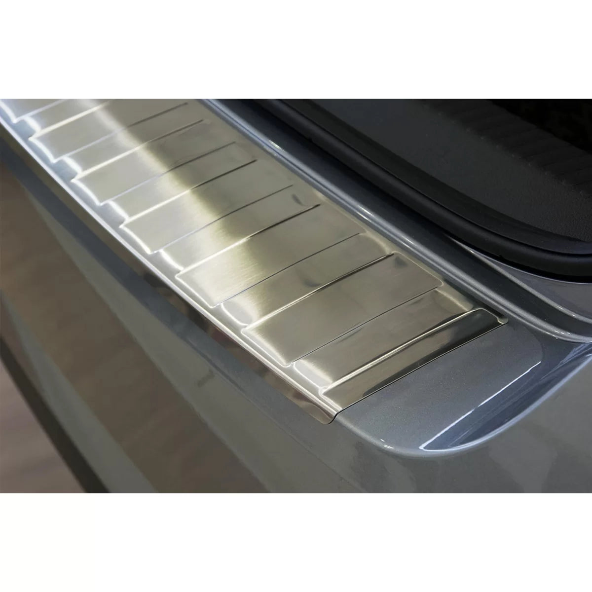 Paraurti Posteriore Protezione Cromata per Skoda Superb Liftback 2015-2019