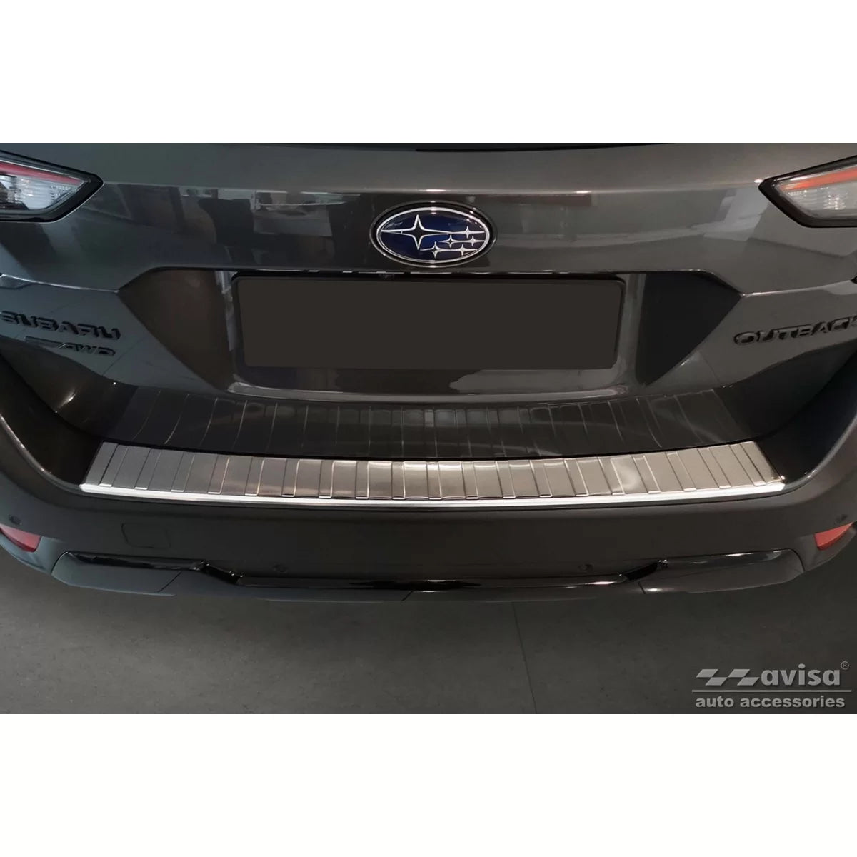 Paraurti Posteriore Protezione Cromata per Subaru Outback dal 2021