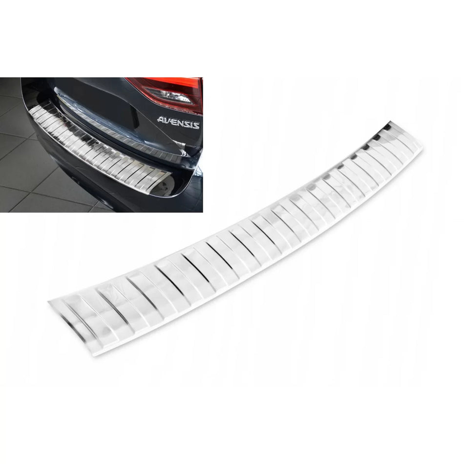 Paraurti Posteriore con Protezione Cromata per Toyota Avensis Station 2015-2018