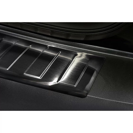 Paraurti Posteriore Protezione Nero Lucido per Volkswagen Caddy 2003-2020