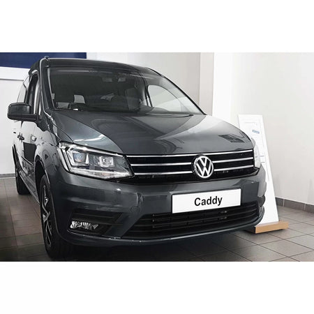 Paraurti Posteriore Protezione Nero Lucido per Volkswagen Caddy 2003-2020