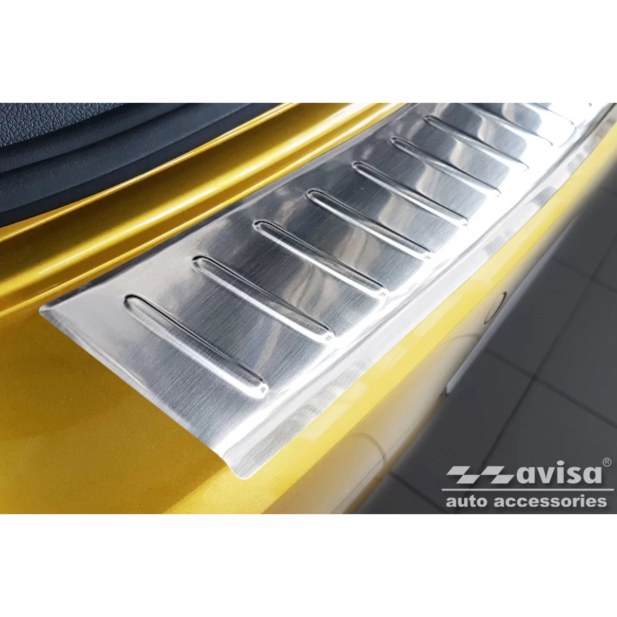 Paraurti Posteriore Protezione Cromata per Volkswagen Golf 7 2012-2019 3/5 Porte