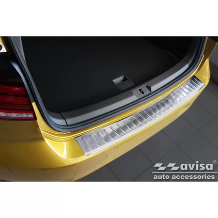 Paraurti Posteriore Protezione Cromata per Volkswagen Golf 7 2012-2019 3/5 Porte