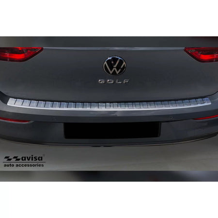Paraurti Posteriore Protezione Cromata per Volkswagen Golf Viii 5 Porte dal 2019