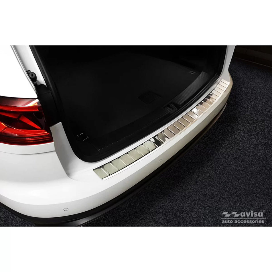 Paraurti Posteriore Protezione Cromata per Volkswagen Touareg dal 2018