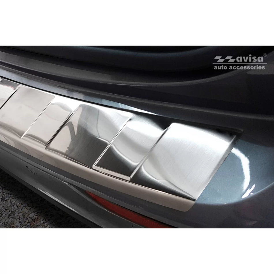 Paraurti Posteriore Protezione Cromata per Volvo V60 Station Wagon dal 2018
