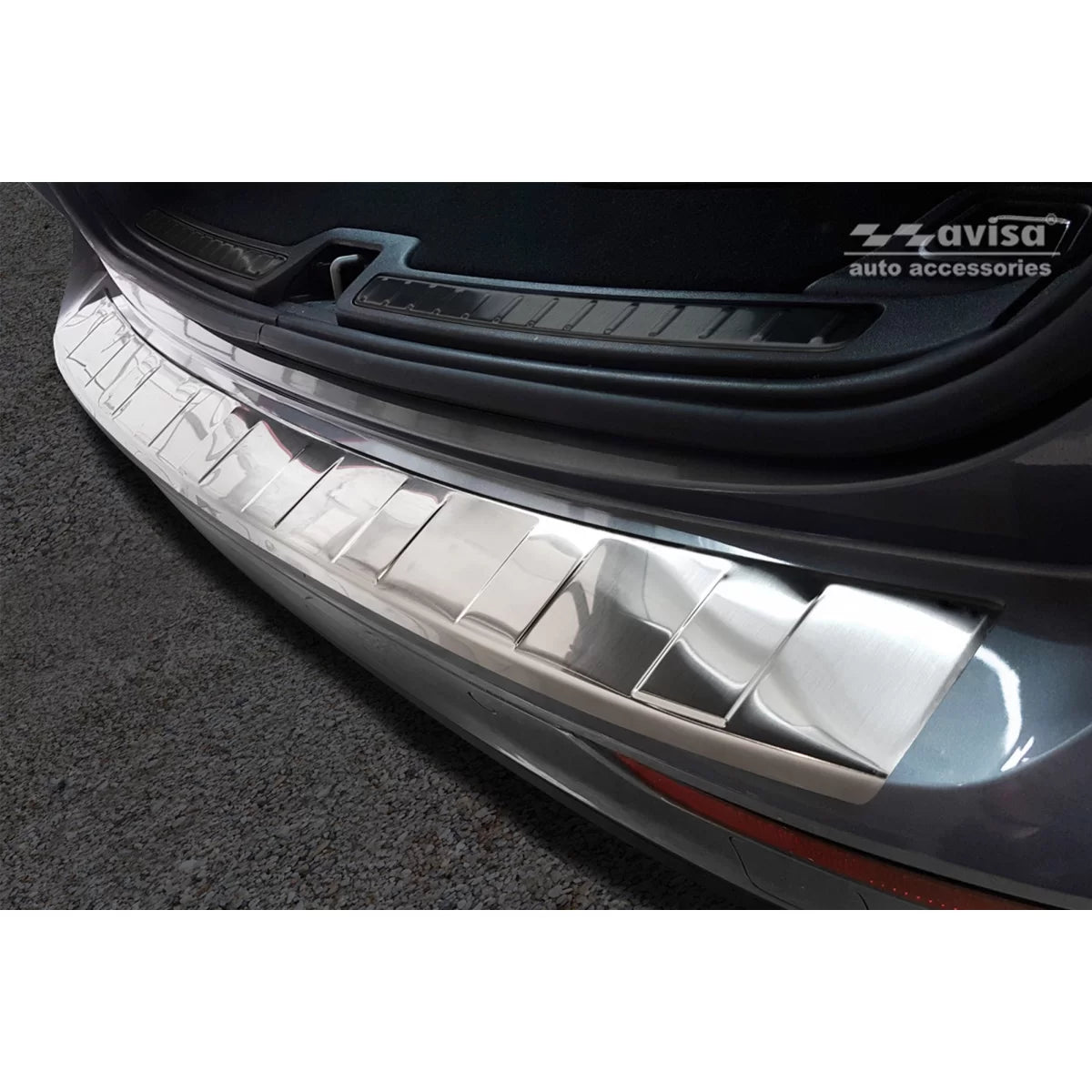 Paraurti Posteriore Protezione Cromata per Volvo V60 Station Wagon dal 2018