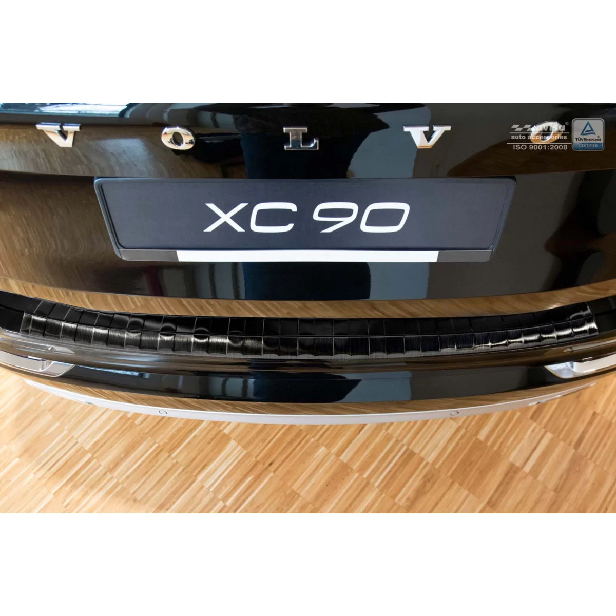 Paraurti Posteriore Protezione Verniciata Nera per Volvo XC90 dal 2015