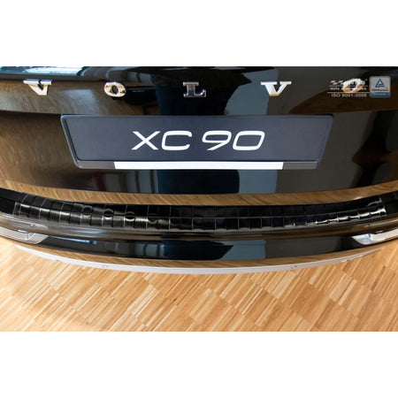 Paraurti Posteriore Protezione Verniciata Nera per Volvo XC90 dal 2015