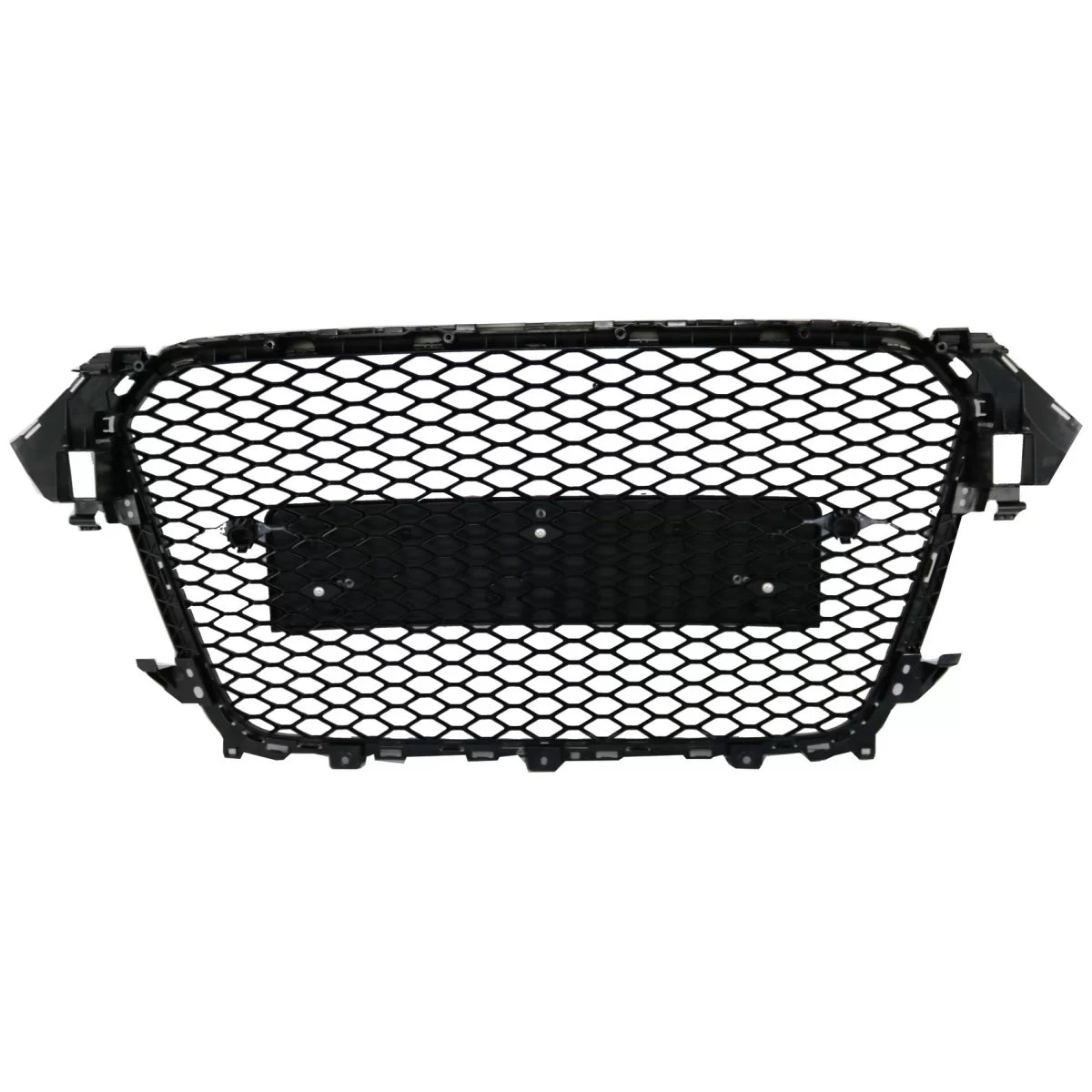 Griglia Anteriore Senza Logo RS Design Nido D'ape Piano Nero Audi A4 B8