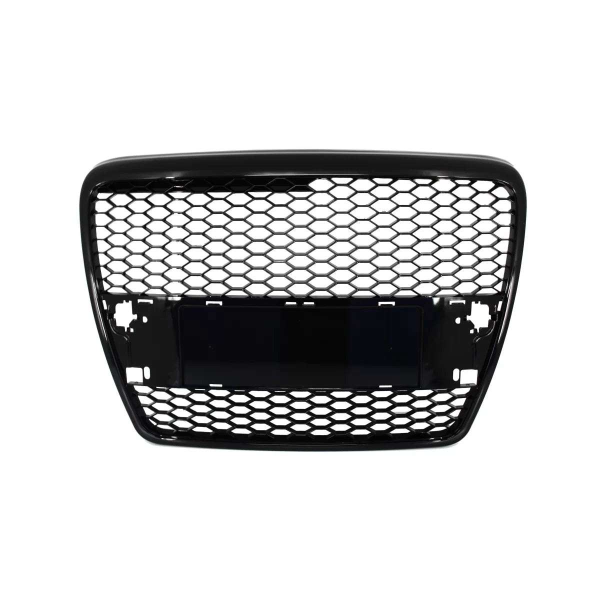 Griglia Anteriore Senza Logo RS Design Nero Lucido per Audi A6 4F 2004-2007 C6