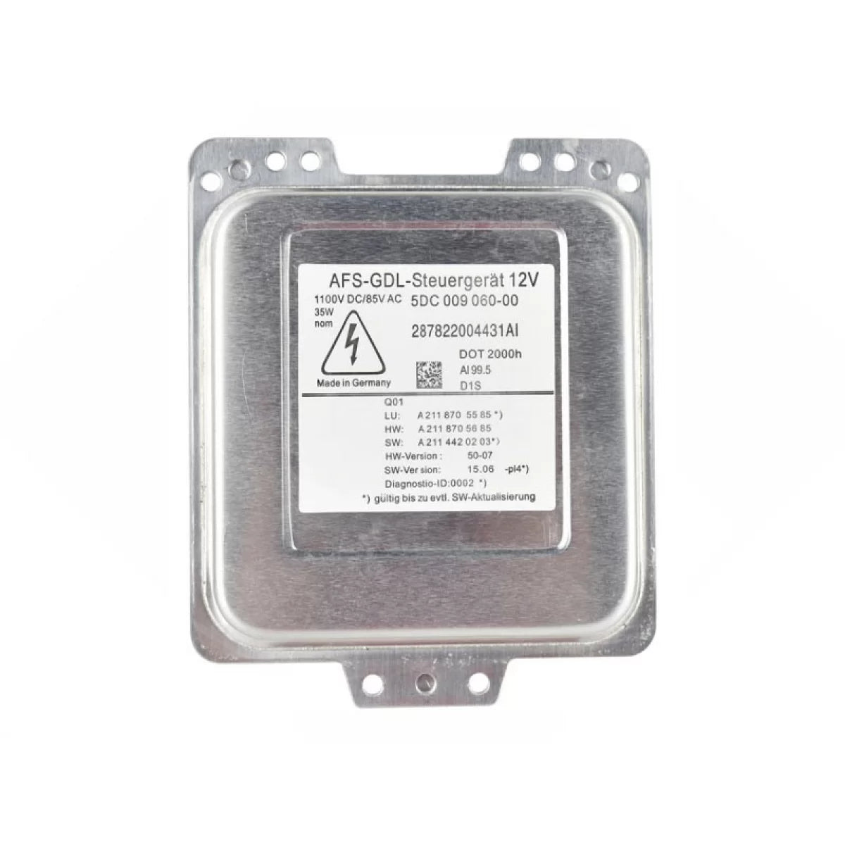 Ballast D1S D1R 5dc 009 060-00 per Mercedes Classe E W211 2003-2009