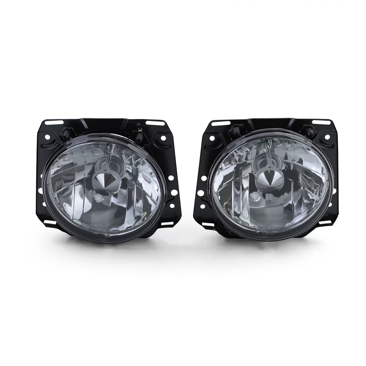 Fari Anteriori Vetro Fumé Neri per Volkswagen Golf 2 83-91