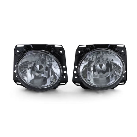 Fari Anteriori Vetro Fumé Neri per Volkswagen Golf 2 83-91