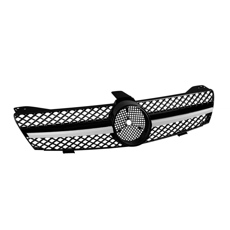 Griglia Nera Anteriore per Mercedes CLS C219 2004-2008