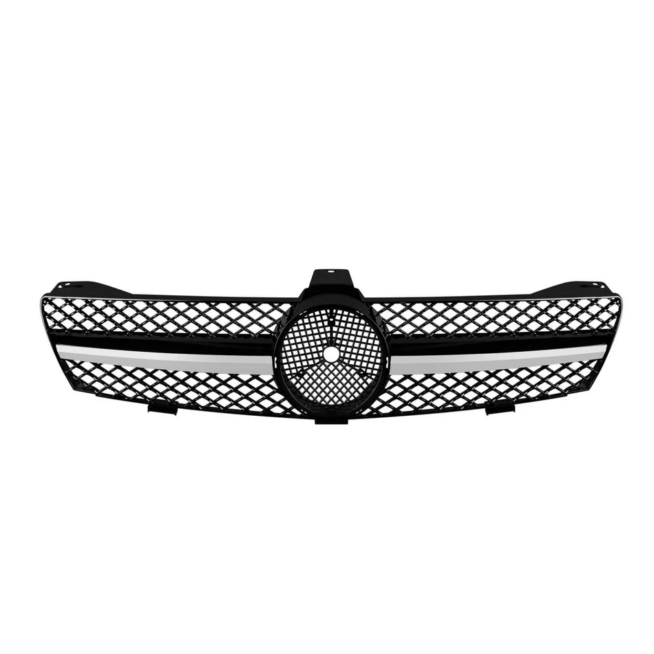 Griglia Nera Anteriore per Mercedes CLS C219 2004-2008