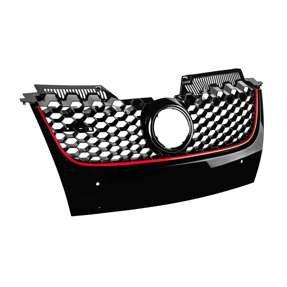 Griglia Nera Anteriore Sportiva per Volkswagen Golf V GTI 2003-2009