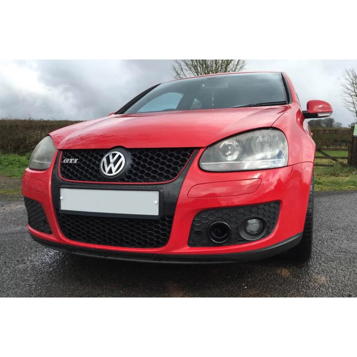 Griglia Nera Anteriore Sportiva per Volkswagen Golf V GTI 2003-2009